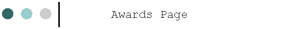 Awards Page